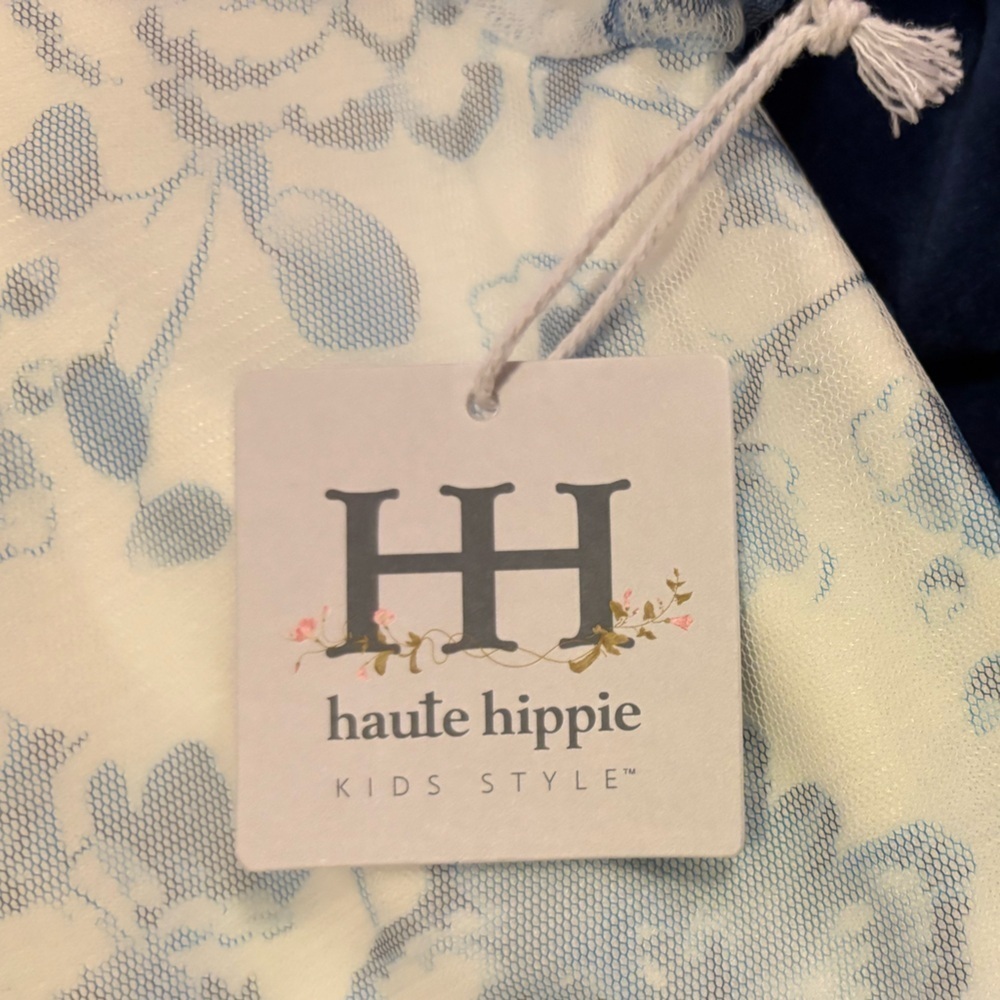 NWT Haute Hippie little girls belted dress sz 5 - Picture 5 of 5